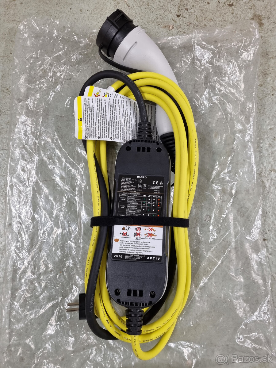 Nabíjací kábel pre elektromobil VW Group (nabíjačka) 230V - 2