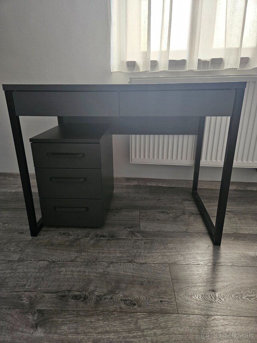 Písací stôl 100x60x76 s boxom - 2