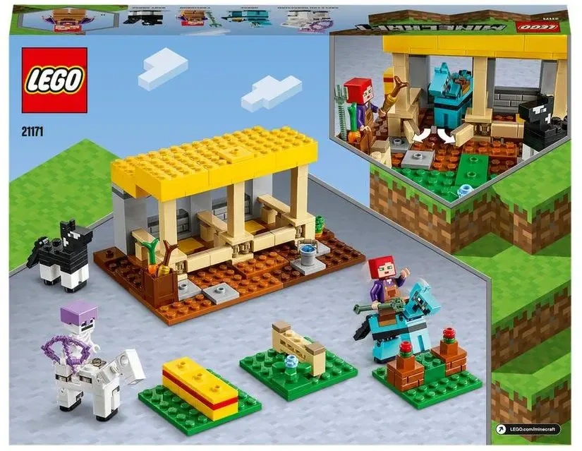 LEGO Minecraft 21171 Konská stajňa - 2