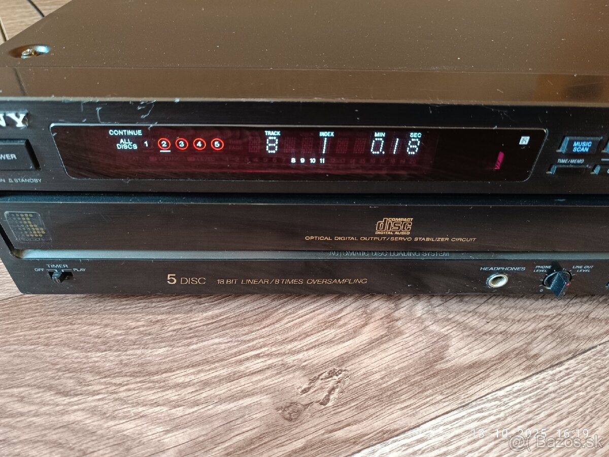 SONY CDP-C705...JAPAN 1989-1991 - 2