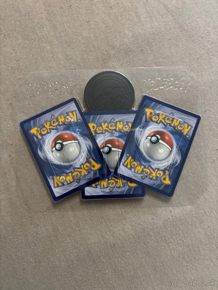 Pokémon karty+ žetón - 2