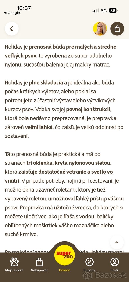 Prepravka / klietka pre psíka - 2