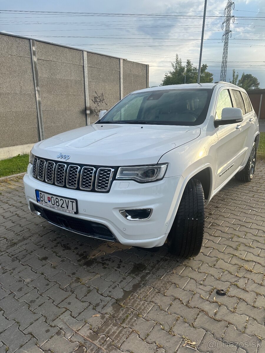Jeep Grand Cherokee Overland 3.0 CRD 4x4, 2019, 1. majiteľ