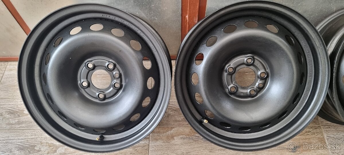 Predám 4xplechove disky 5x98 r15,et41 J6,5, povodne alfa - 2