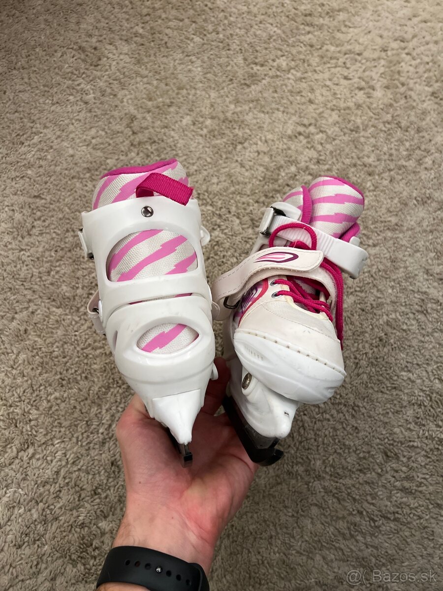 Detské dievčenské korčule 30-33 - 2