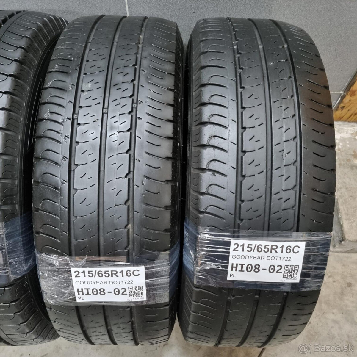 Letné dodávkové pneumatiky 215/65R16C GOODYEAR - 2