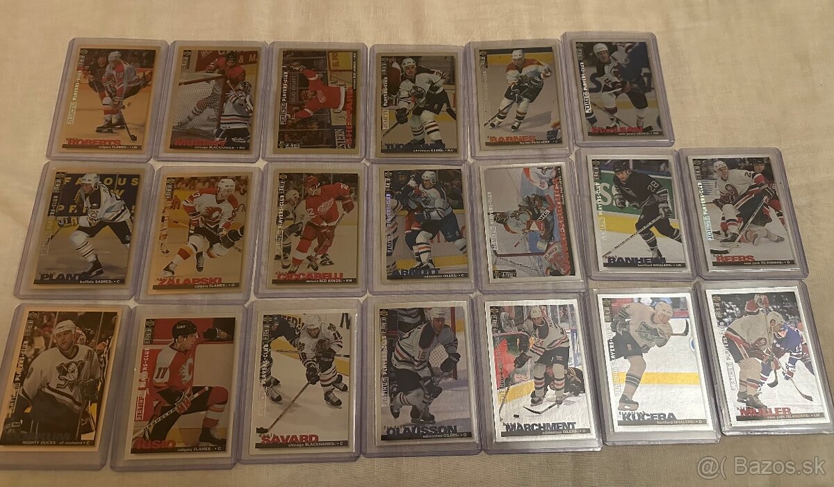 Predám hokejové kartičky UD Collector’s Choice - 2