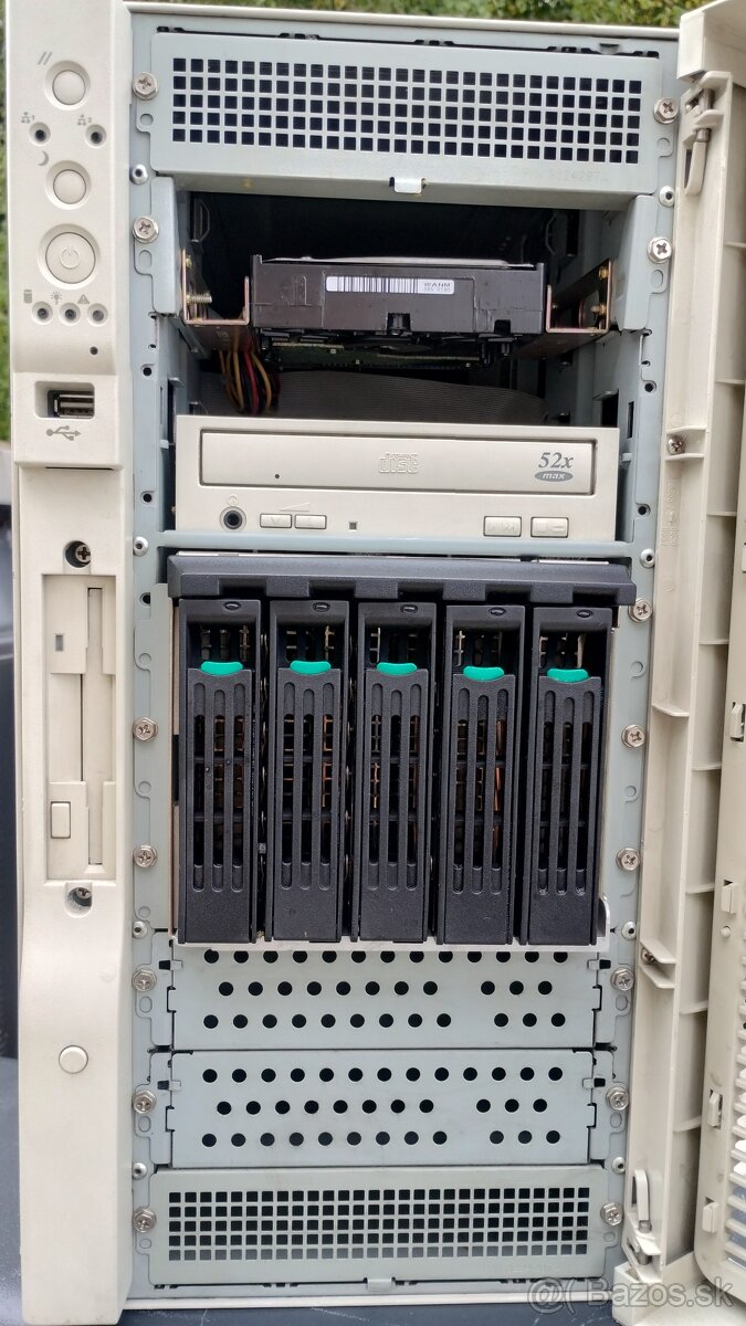 Predám diely zo servera Intel SC5100 - 2