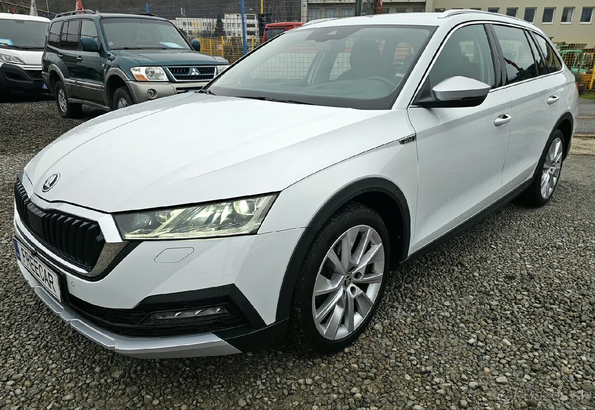 ŠKODA Octavia SCOUT 2.0TDI 4x4 DSG7 110kw Rezervované - 2