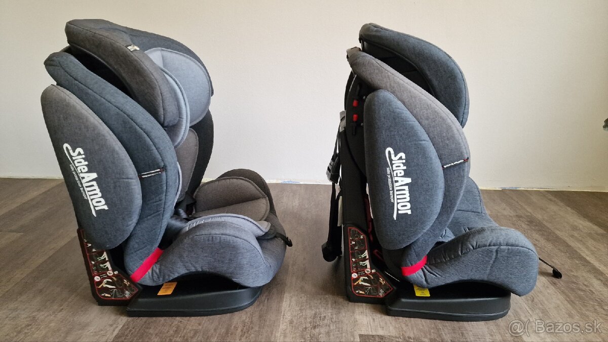 Autosedačka Petite&Mars Prime II Grey 9-36kg. - 2