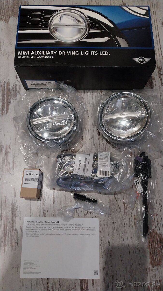 Prídavné LED svetlá mini cooper - 2