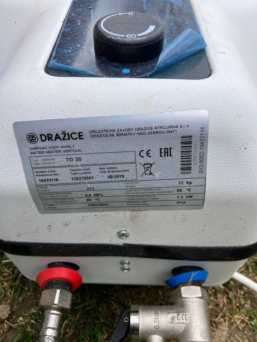 ohrievač vody boiler 20L - 2