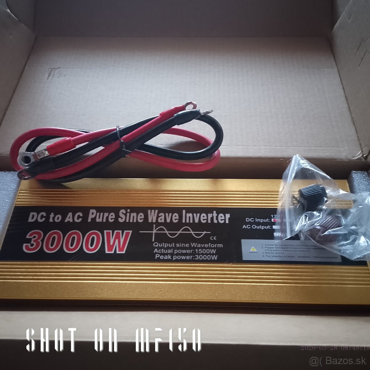 Menic napätia 3000w cisty sinus - 2