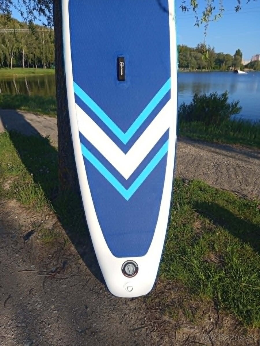Paddleboard biely s modrou plochou - 2