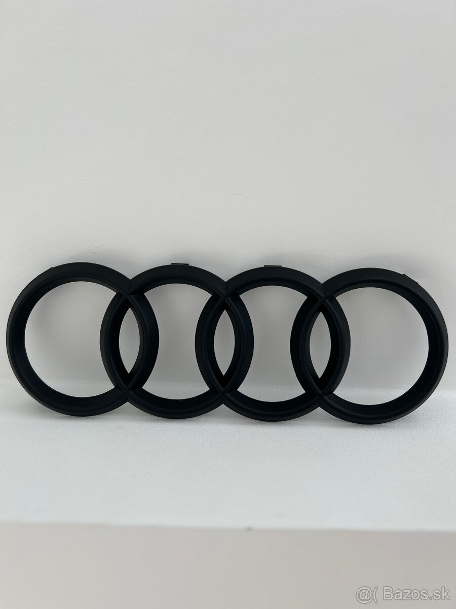Audi znak čierny matný/lesklý - 2
