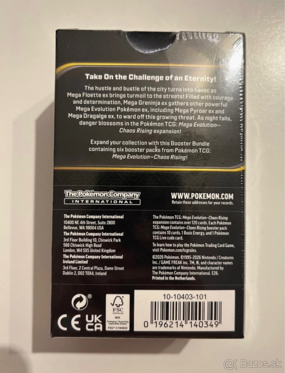 pokemon chaos rising booster bundle - 2