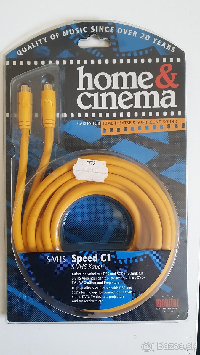 Audioquest S VHS Káble - 2