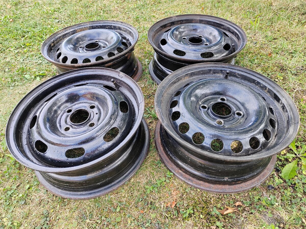 Plechové disky 4x100 R15 - 2