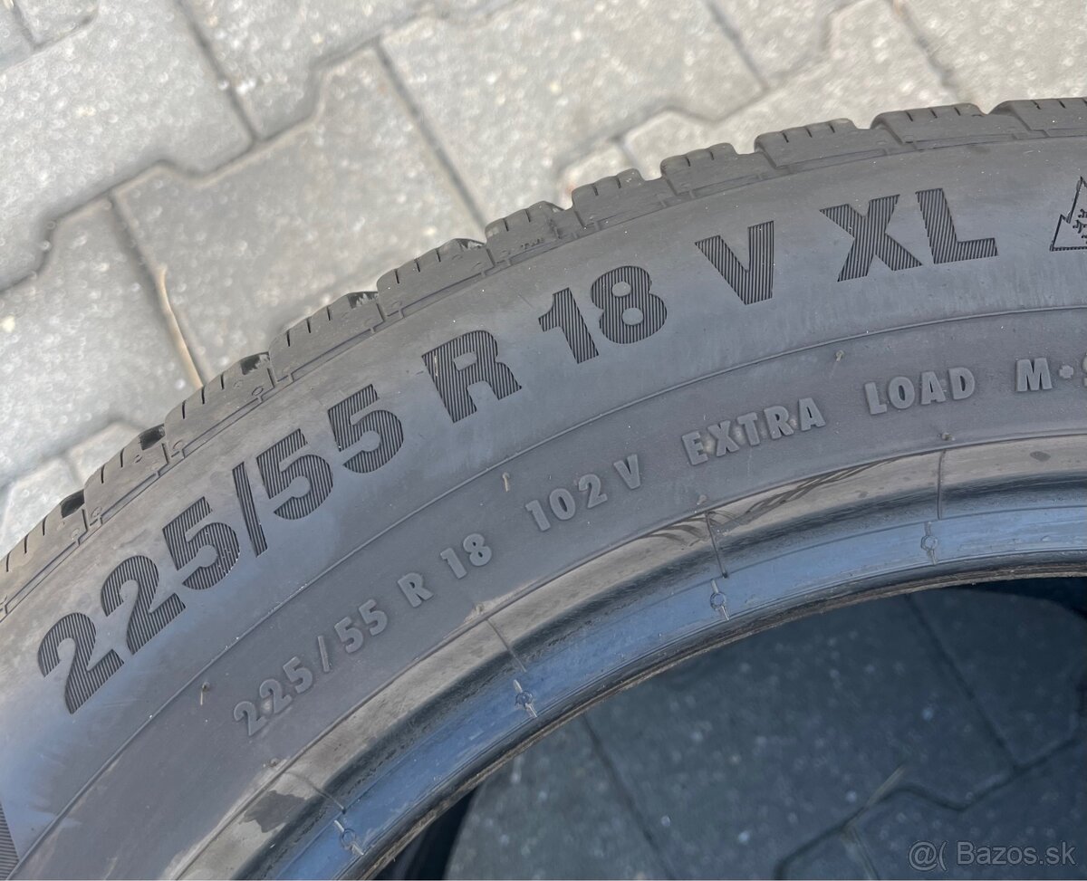 225/55 R18 Zimne Continental top - 2