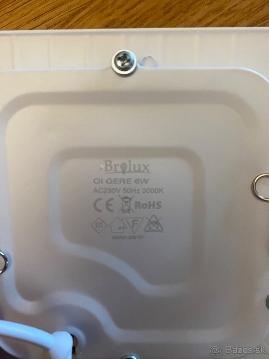 LED svietidla 6w, 8ks za 30€ - 2