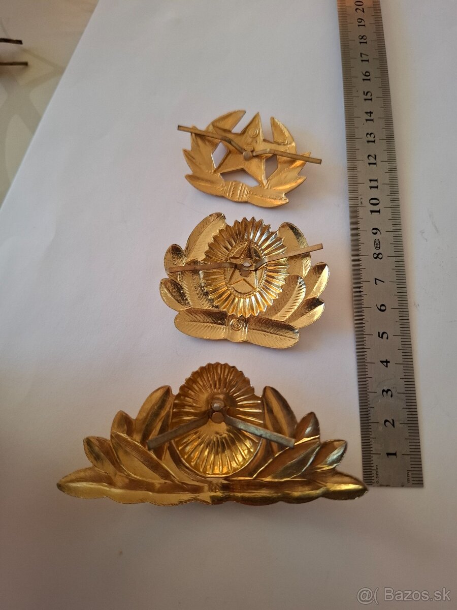 Sovietske čapicové odznaky - 2