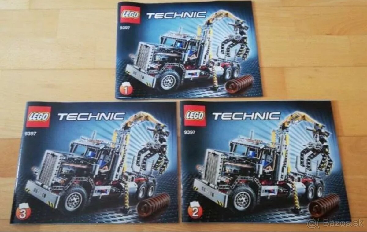 Lego logging truck 9397 - 2