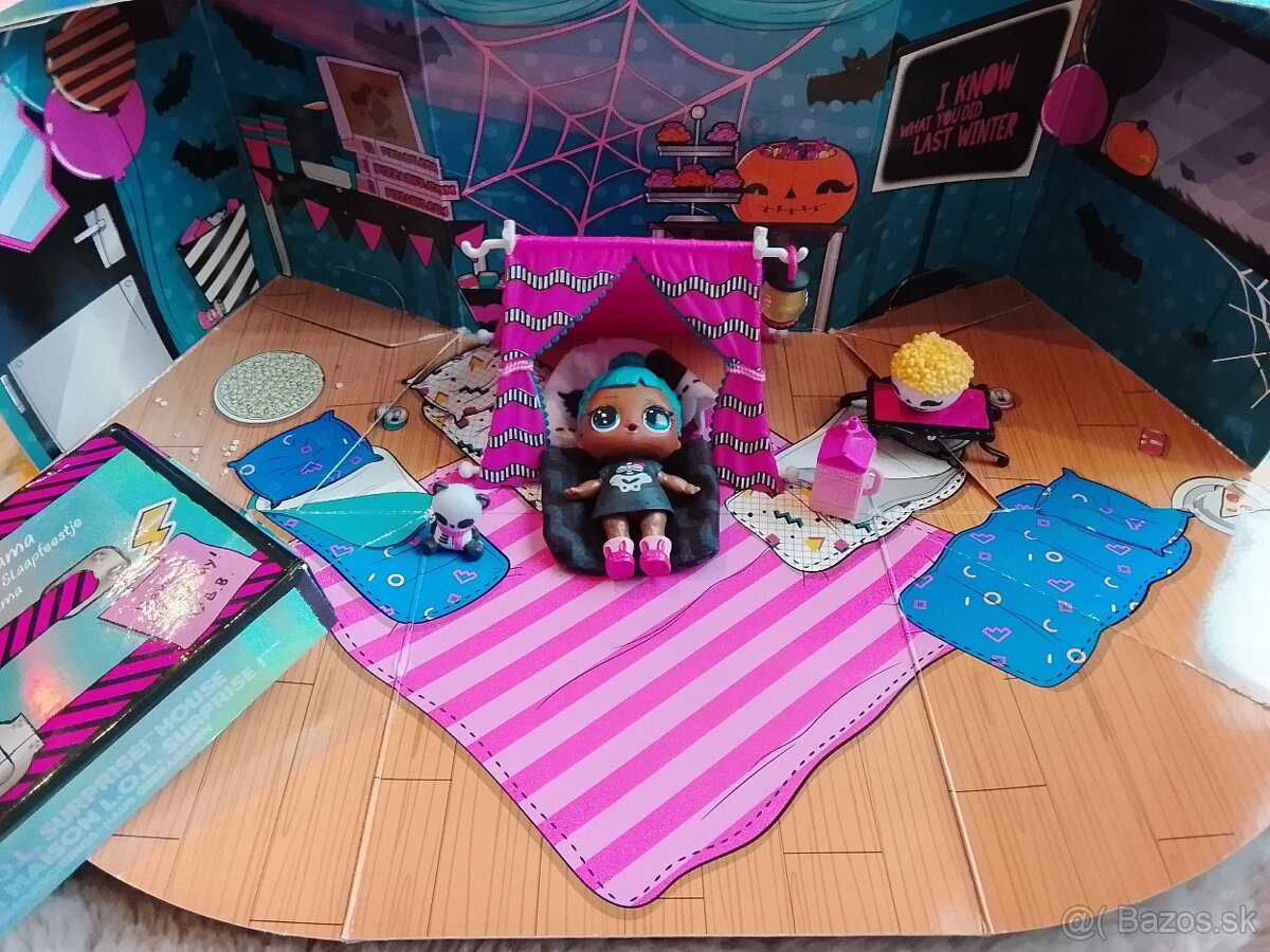 L.O.L. SURPRISE nábytok s bábikou - stanovačka - 2
