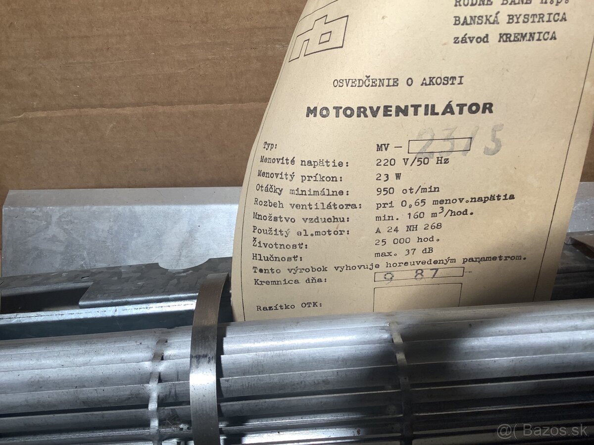 Nový ventilátor s ohrevnou špirálou nový - 2