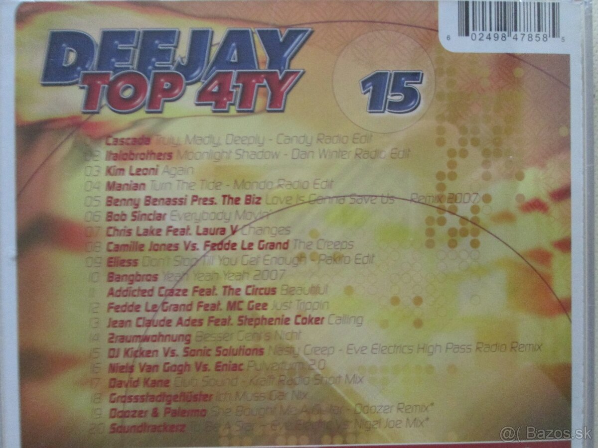 DEEJAY TOP 4TY, THE NACHTWERK, PURE SWING 96 - 2