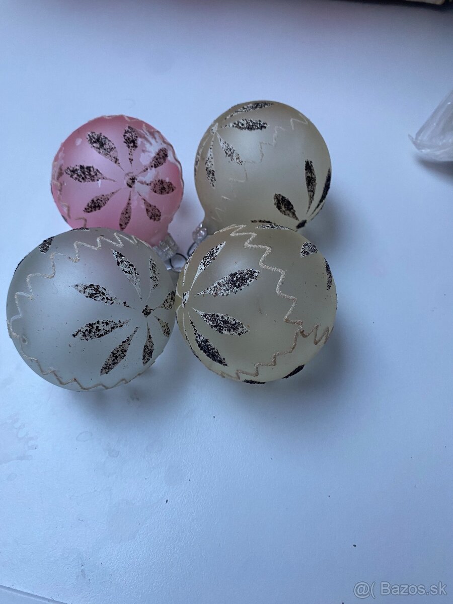 Predám retro vianočné gule - 2