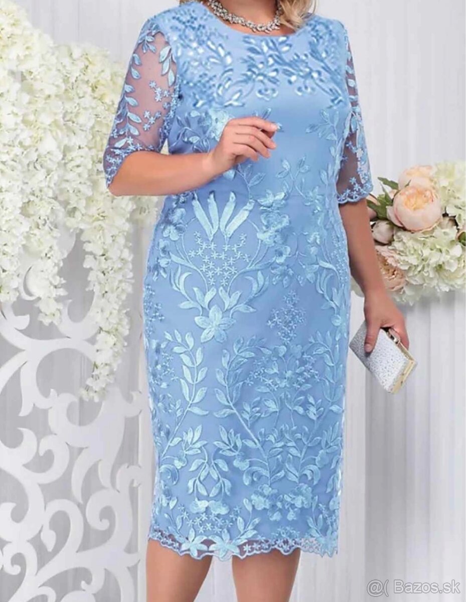 Krásne šaty v dvoch farbách - 2