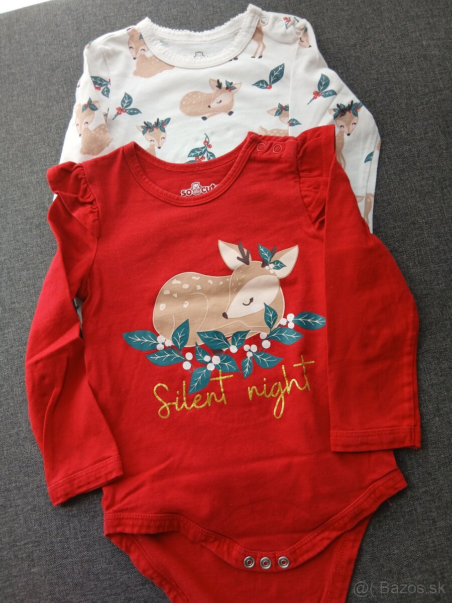Vianočné oblečenie veľ.86 - 2