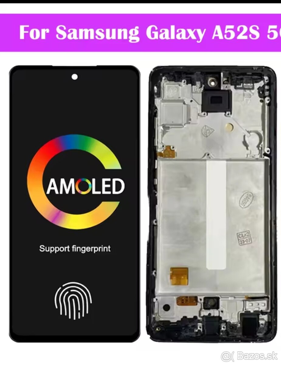Samsung Galaxy A52 AMOLED displej LCD+Rám - 2