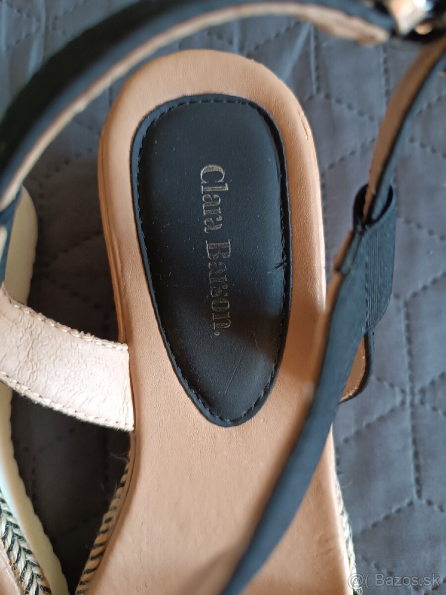 Čierne sandále - 2