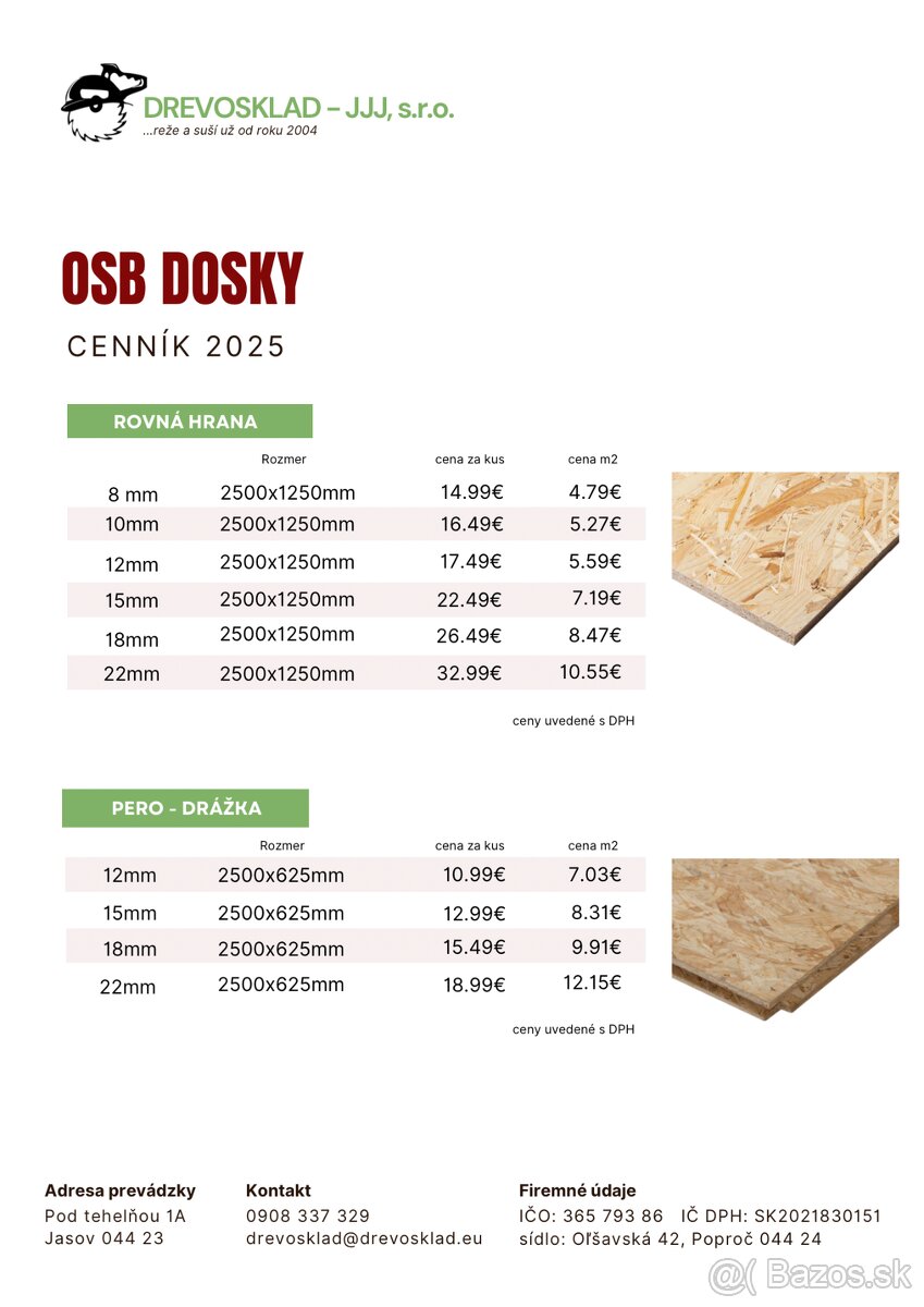 OSB dosky - 2