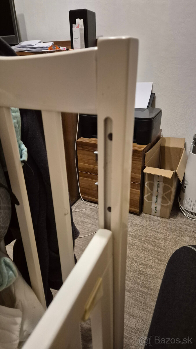 Detská postieľka s výsuvnou bočnicou - 2