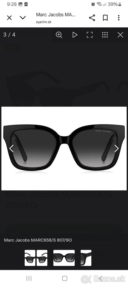 Okuliare Marc Jacobs MARC658/S 807/9O - 2