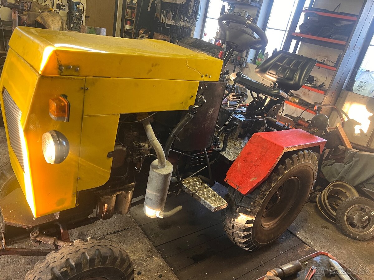 Malotraktor domácej výroby - 2