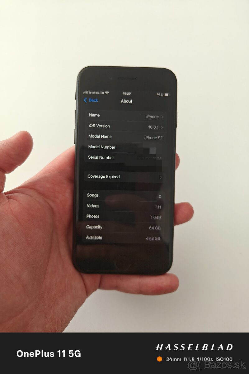 iPhone SE (2020) 64GB Space Gray - 2