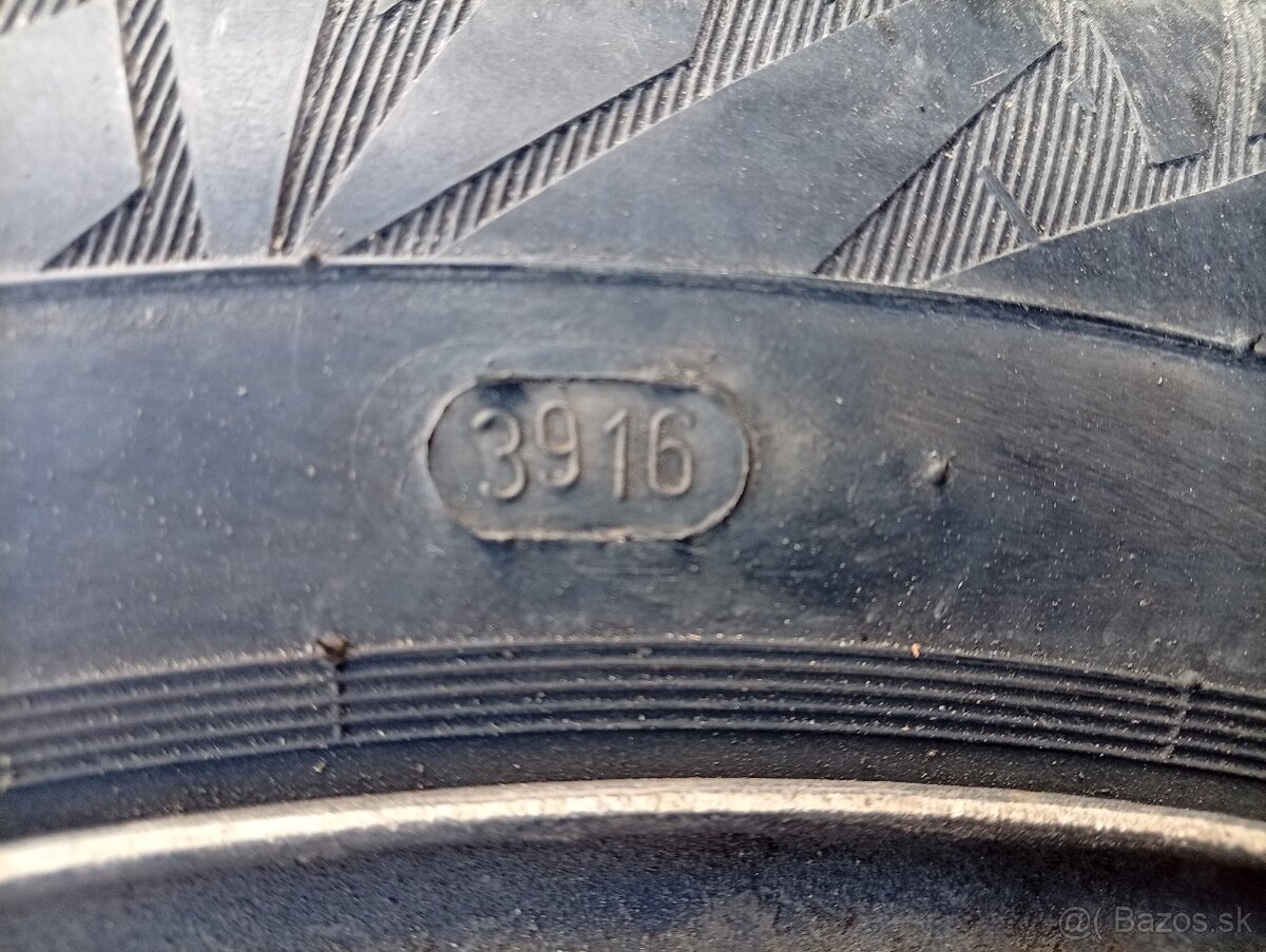 Predám zimné pneumatiky 195/65r15 - 2