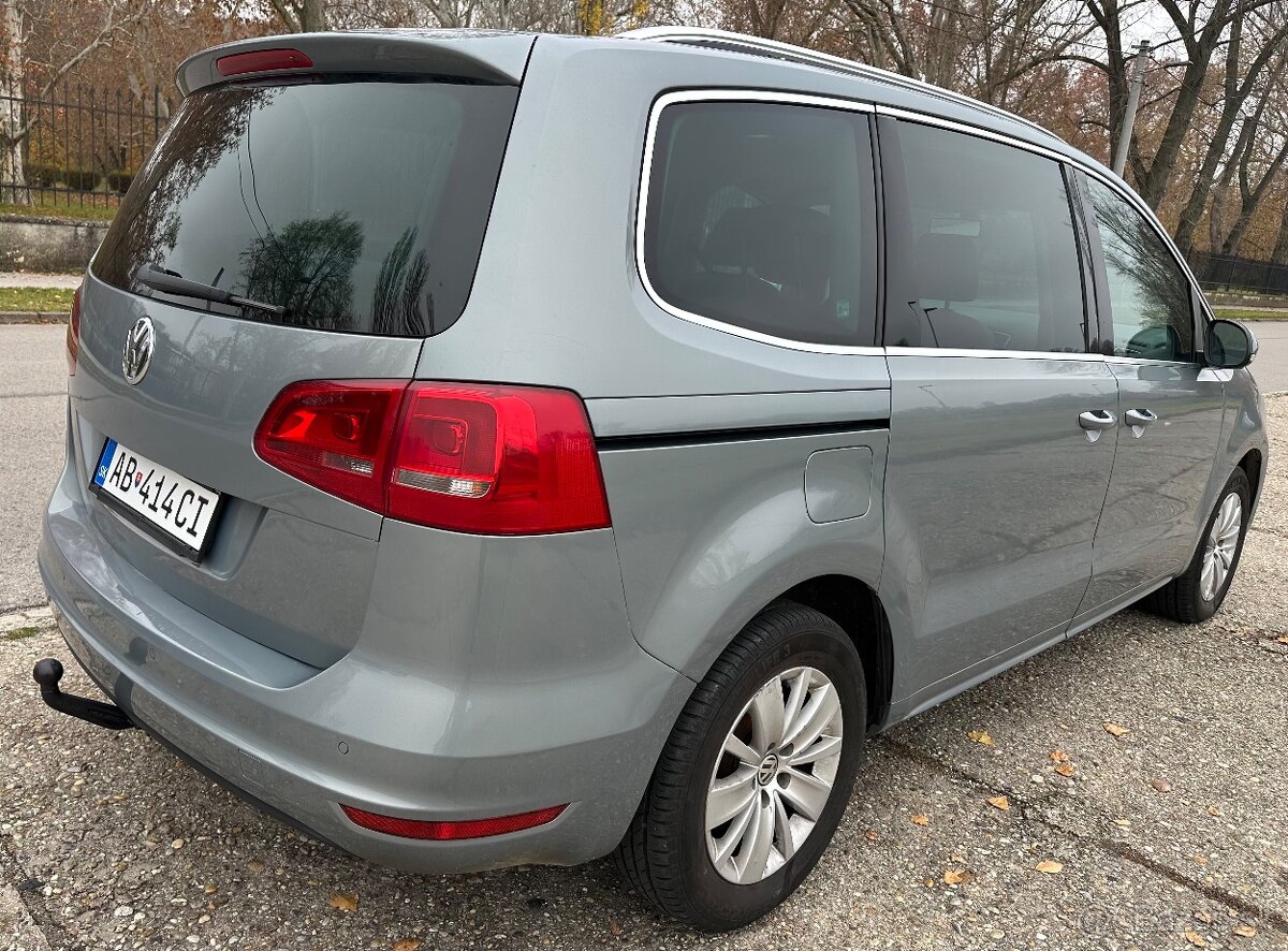 Volkswagen Sharan 2.0 CR 103kW,DSG,alcantara,nový zotrvačník - 2