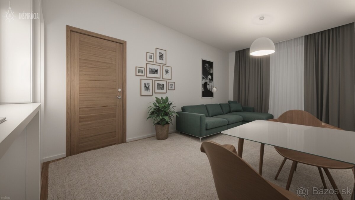 Nový 2 izbový byt v projekte KONGRES Strážske - SKOLAUDOVANÉ - 2