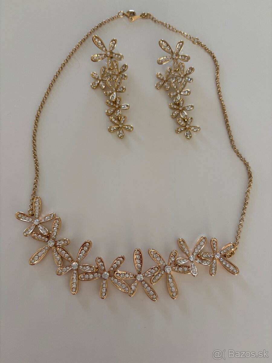 Náušnice a náhrdelník swarovski - 2