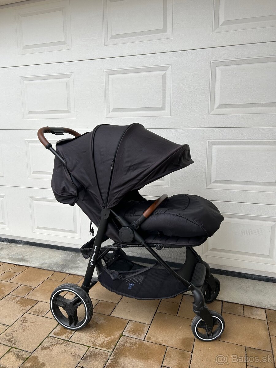 Kinderkraft kočík športový Grande Plus Black - 2