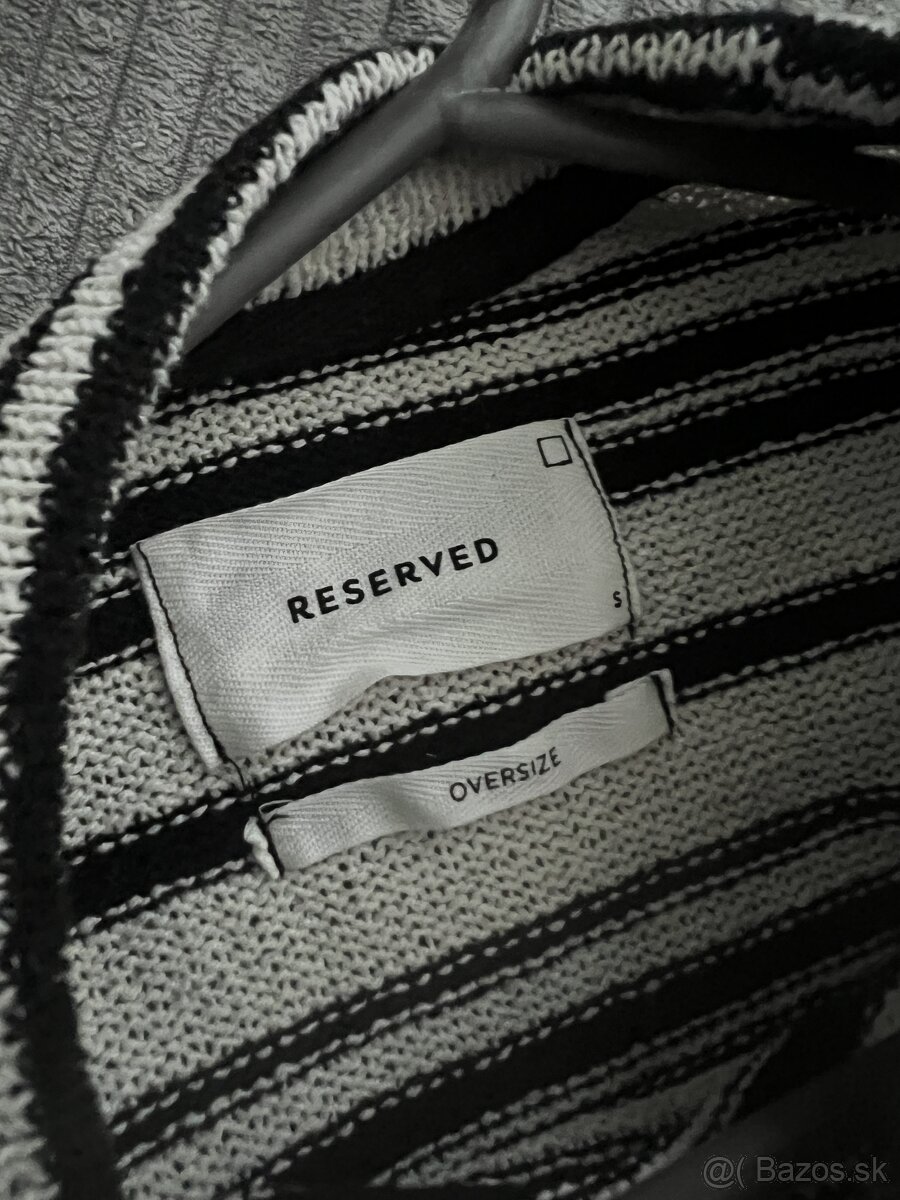 Pánske pásikavé tričko Reserved - 2