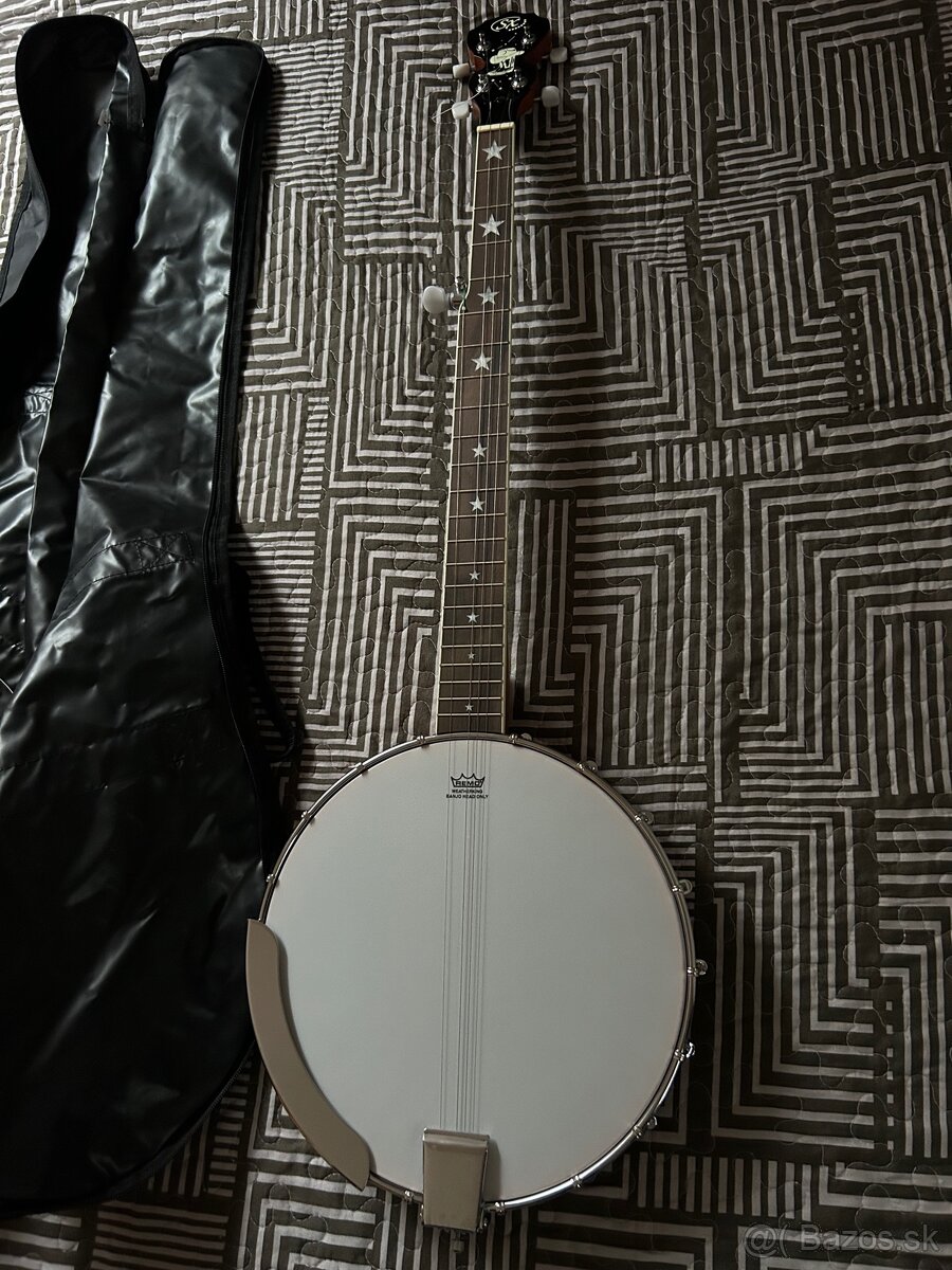 Nové 5-strunové bendžo (banjo) - 2