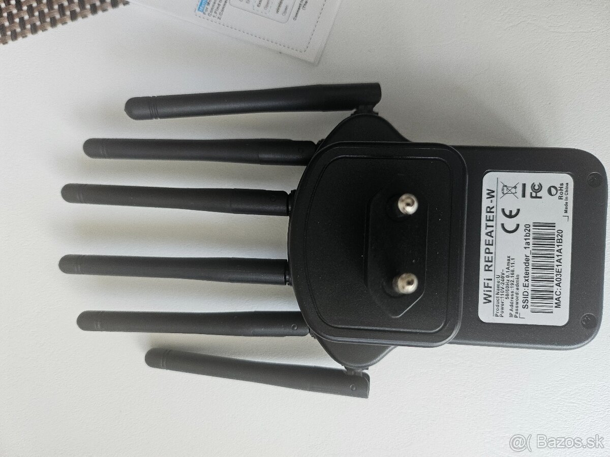 WiFi zosilovač repeater - 2