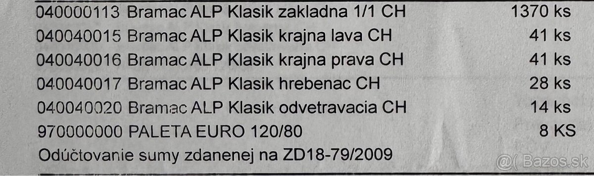 Predám strešnú krytinu Bramac - 2