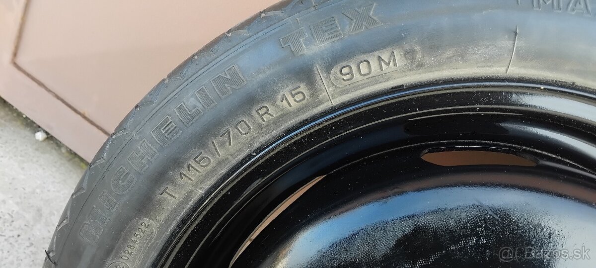 Dojazdove koleso 5x100 r 15 - 2