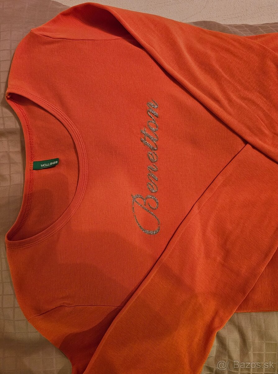 BENETTON - tričko s dlhym rukávom - 2